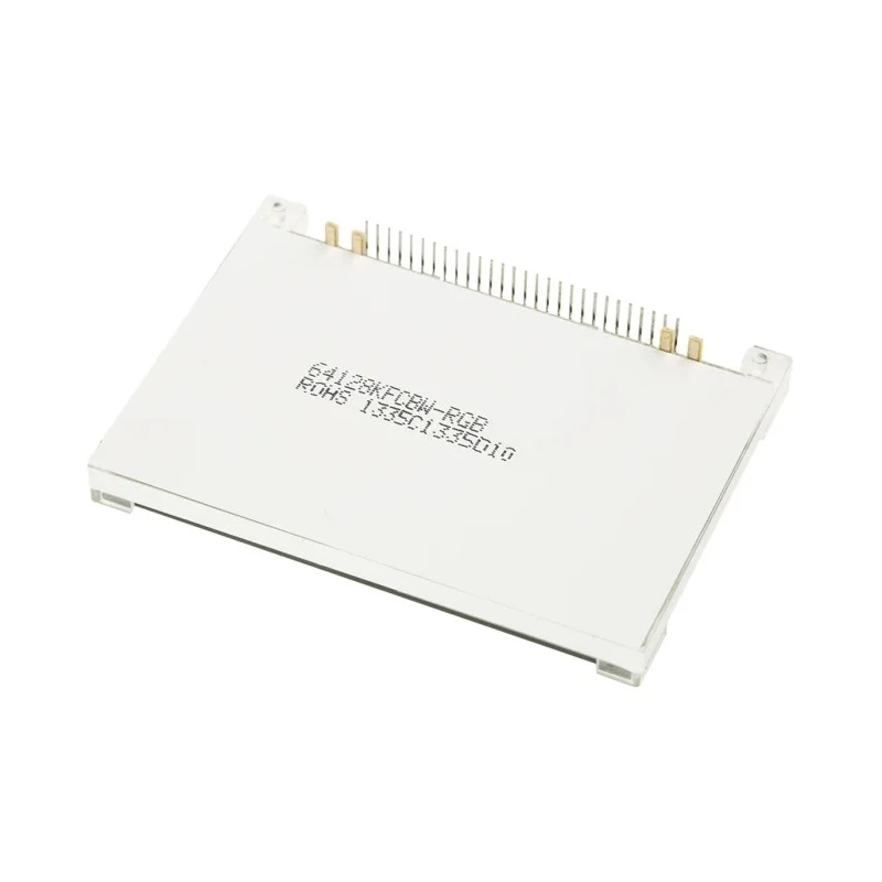 Displaytech 64128K Graphic LED LCD Monochrome Display Black on Red, Blue, Green 64128K-FC-BW-RGB