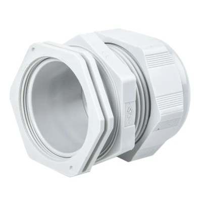 SIB TEC Series Grey Polyamide 6 Cable Gland M50 Thread, 24 mm Minimum Cable Diameter, 38.5 mm Maximum Cable F7025000R