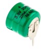 RS PRO 3.6 V Nickel Metal Hydride Button Rechargeable Battery 20mAh 12mm Diameter 10mm Height 525-798