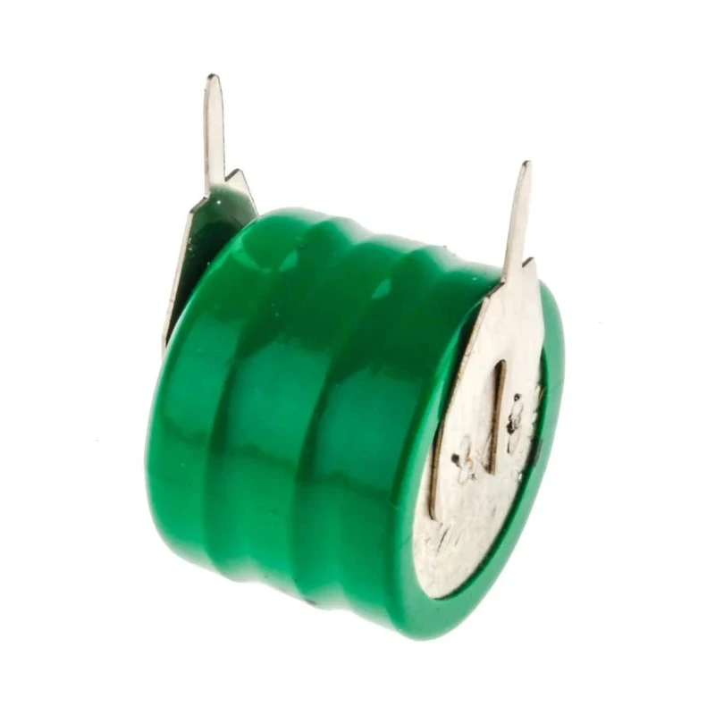 RS PRO 3.6 V Nickel Metal Hydride Button Rechargeable Battery 20mAh 12mm Diameter 10mm Height 525-798