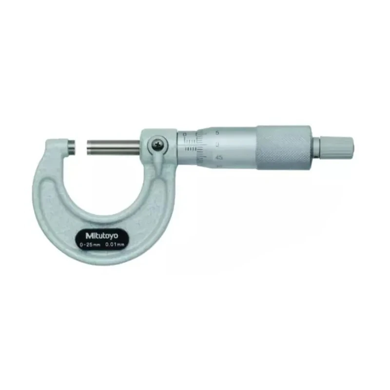 Mitutoyo External Micrometre 25 mm Measurement, ±0.002 mm Accuracy, 0.01 mm Resolution 103-137