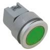 EAO 04 Series Green Momentary Flush Mount Push Button Head, 30.5 mm Cutout, 22.5 mm Diameter, IP65 704.012.518