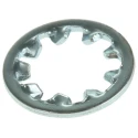 RS PRO Steel Bright Zinc Internal Tooth Shakeproof Washer M8, DIN 6797J 530-129
