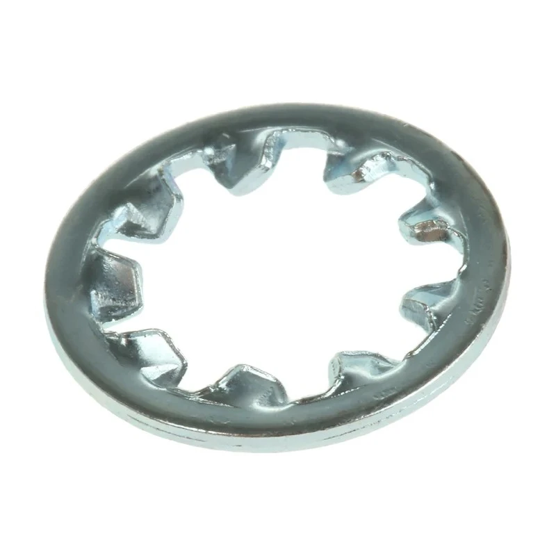 RS PRO Steel Bright Zinc Internal Tooth Shakeproof Washer M8, DIN 6797J 530-129