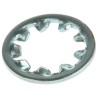 RS PRO Steel Bright Zinc Internal Tooth Shakeproof Washer M8, DIN 6797J 530-129