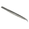 RS PRO Stainless Steel Curved Extra Fine Needle Tweezer 140mm 549-634