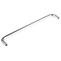 RS PRO Bar Handle for Use with Metal Instrument Case Polished Chrome Finish Steel 583-836