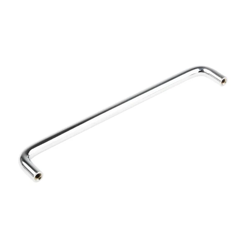 RS PRO Bar Handle for Use with Metal Instrument Case Polished Chrome Finish Steel 583-836