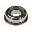 NMB 1 Row Double Row Deep Groove Ball Bearing, Flanged, Shielded, 6 mm ID, 12 mm OD, 4 mm Width, Steel DDLF-1260ZZP24LY121