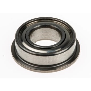 NMB 1 Row Double Row Deep Groove Ball Bearing, Flanged, Shielded, 6 mm ID, 12 mm OD, 4 mm Width, Steel DDLF-1260ZZP24LY121