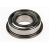 NMB 1 Row Double Row Deep Groove Ball Bearing, Flanged, Shielded, 6 mm ID, 12 mm OD, 4 mm Width, Steel DDLF-1260ZZP24LY121