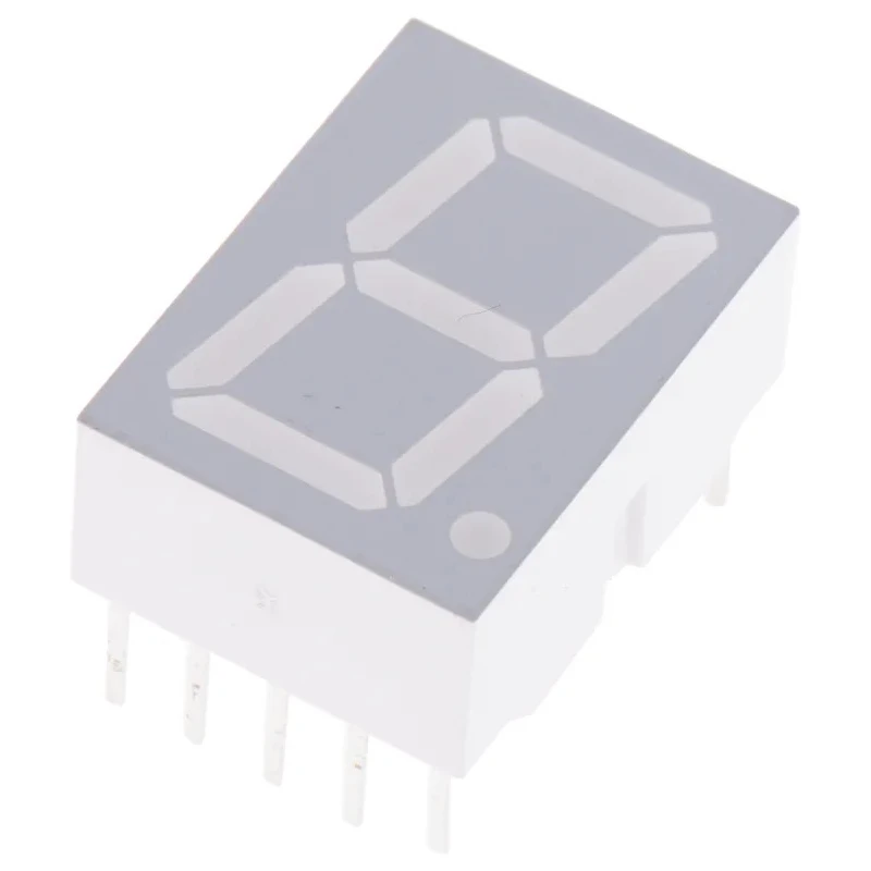 Avago Technologies 1 Digit 7 Segment Red LED Display Cathode 1.48mcd 14.2mm HDSP-5553