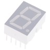 Avago Technologies 1 Digit 7 Segment Red LED Display Cathode 1.48mcd 14.2mm HDSP-5553