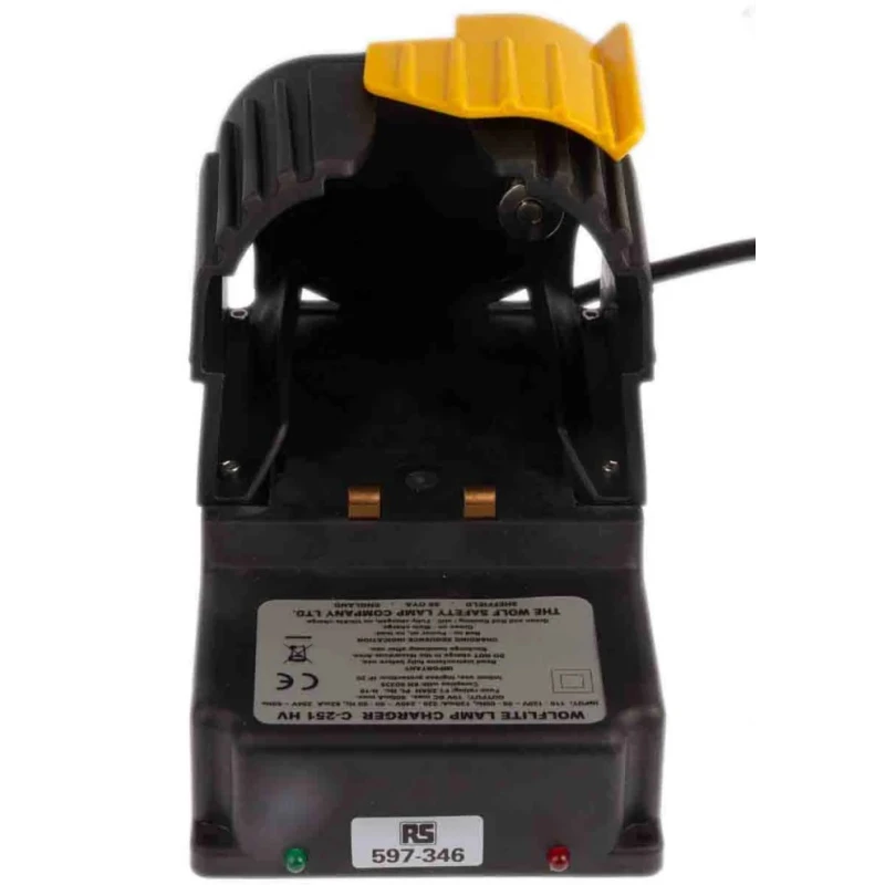 Wolf Safety 3.6V ATEX Torch Charger Wall Mount for Wolflite Rechargeable Handlamp C-251HV