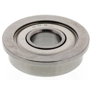 NMB 1 Row Ball Bearing 5 mm ID, 13 mm OD, 4 mm Race Width, Shielded, Stainless Steel Martensitic DDRF1350ZZMTRA5P24LY121