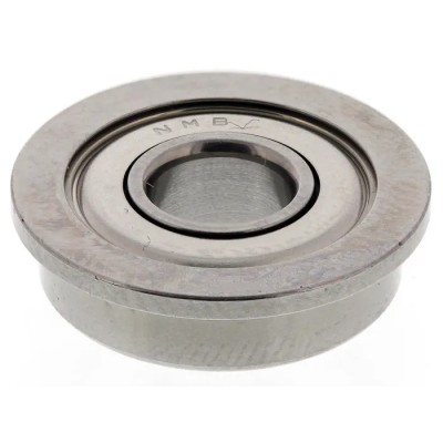 NMB 1 Row Ball Bearing 5 mm ID, 13 mm OD, 4 mm Race Width, Shielded, Stainless Steel Martensitic DDRF1350ZZMTRA5P24LY121