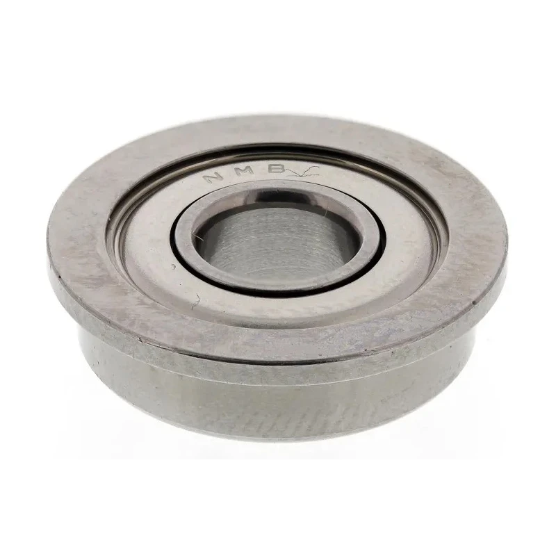 NMB 1 Row Ball Bearing 5 mm ID, 13 mm OD, 4 mm Race Width, Shielded, Stainless Steel Martensitic DDRF1350ZZMTRA5P24LY121