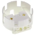 BJB Fluorescent Lamp Holder T8 Wall Screw Mount Polycarbonate 250V 660W 26.424.1001.50