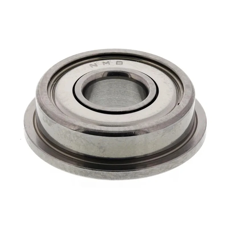 NMB 1 Row Ball Bearing 5 mm ID, 13 mm OD, 4 mm Race Width, Shielded, Stainless Steel Martensitic DDRF1350ZZMTRA5P24LY121