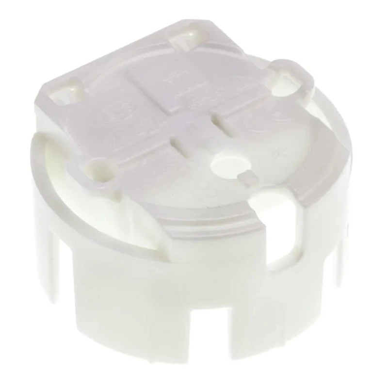 BJB Fluorescent Lamp Holder T8 Wall Screw Mount Polycarbonate 250V 660W 26.424.1001.50