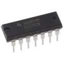 Texas Instruments Operational Amplifier 4-Channel 1.7MHz Gain Bandwidth 16V PDIP 14-Pin TLC274CN