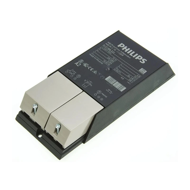 Philips Lighting Lighting Ballast Electronic Ceramic Metal Halide, 220V, 240V, 70W HID-PV C 070I