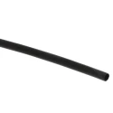 RS PRO Heat Shrink Tubing, Black 3.2 mm Sleeve Diameter x 20 m Length, 2:1 Shrink Ratio 666-874