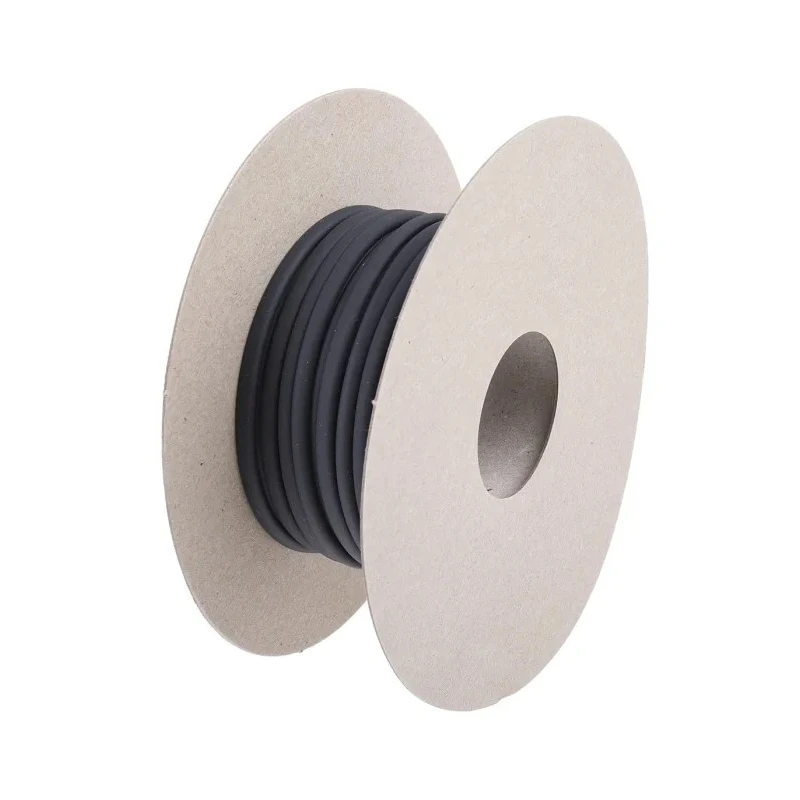 RS PRO Heat Shrink Tubing, Black 3.2 mm Sleeve Diameter x 20 m Length, 2:1 Shrink Ratio 666-874
