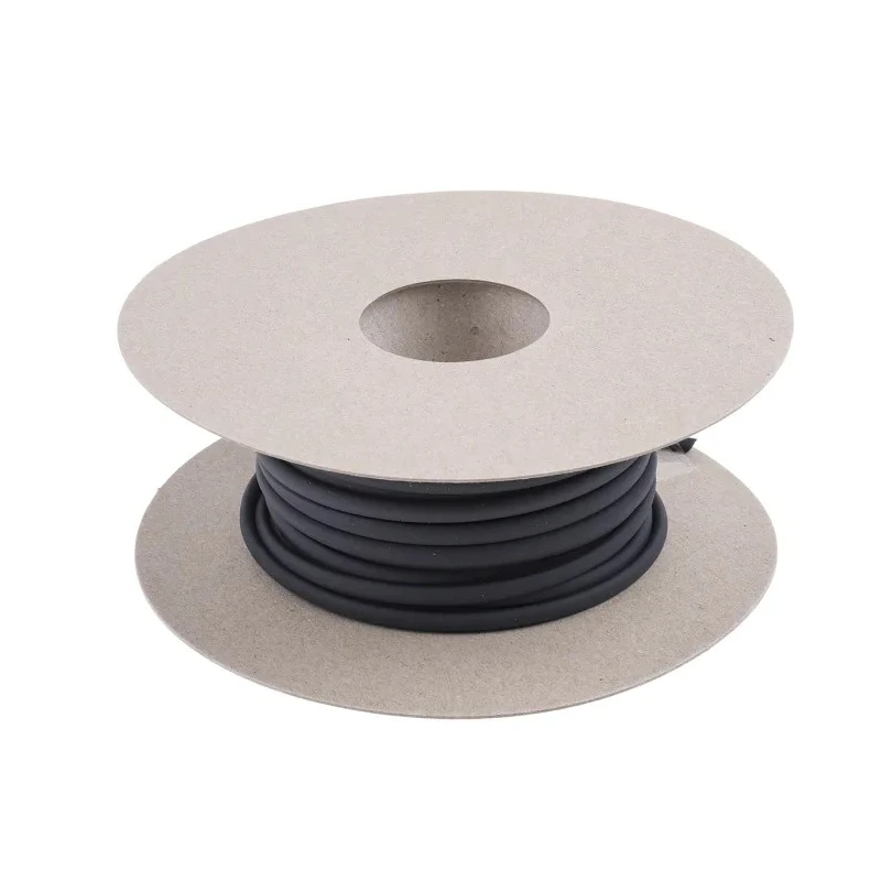 RS PRO Heat Shrink Tubing, Black 3.2 mm Sleeve Diameter x 20 m Length, 2:1 Shrink Ratio 666-874