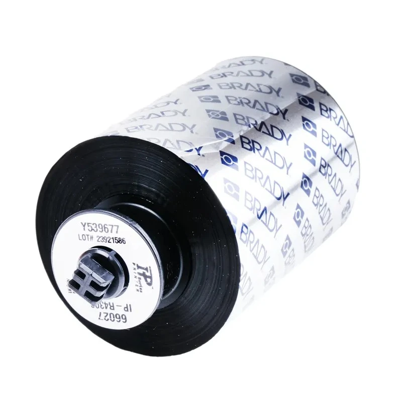 Brady Black on Black Label Printer Tape 83 mm Width 300 m Length IP-R4300