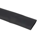 RS PRO Heat Shrink Tubing Black Polyolefin 19.1 mm Sleeve Diameter x 6 m Length 2:1 Shrink Ratio 666-925