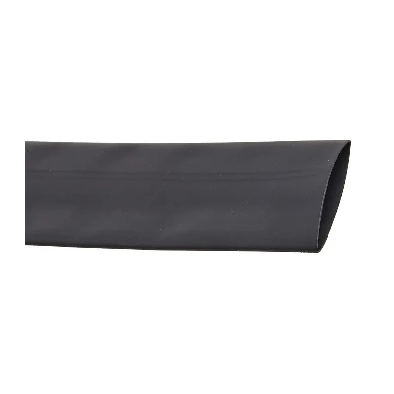 RS PRO Heat Shrink Tubing Black Polyolefin 19.1 mm Sleeve Diameter x 6 m Length 2:1 Shrink Ratio 666-925
