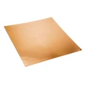 RS PRO Copper Metal Sheet 300 mm x 300 mm, 0.45 mm Thick 680-965