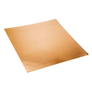 RS PRO Copper Metal Sheet 300 mm x 300 mm, 0.45 mm Thick 680-965