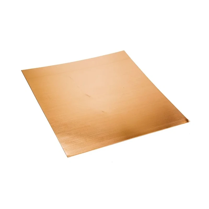 RS PRO Copper Metal Sheet 300 mm x 300 mm, 0.45 mm Thick 680-965