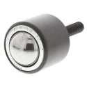 ALWAYSE Ball Transfer Unit Stud Mount with 25.4 mm Steel Ball Diameter 40 mm Stud Length 125 kg Load Capacity 101923