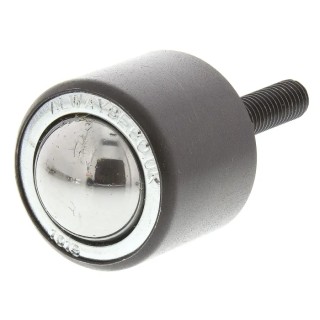 ALWAYSE Ball Transfer Unit Stud Mount with 25.4 mm Steel Ball Diameter 40 mm Stud Length 125 kg Load Capacity 101923