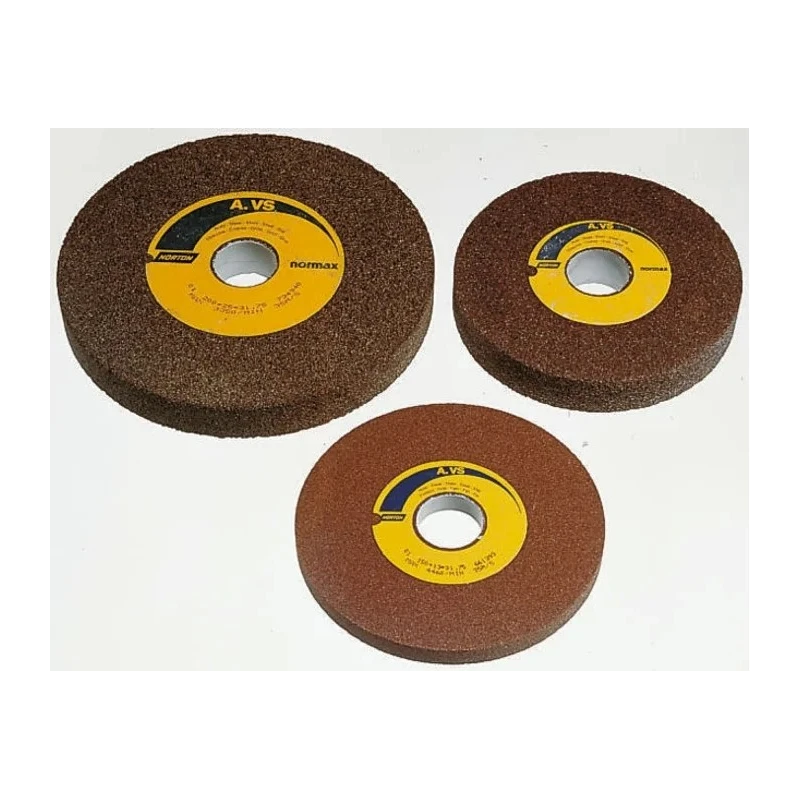 Norton Aluminium Oxide Abrasive Wheel 200 mm Diameter Fine 25mm Thickness 69936623788