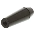 RS PRO Tapered Handle Lever Female Thread M6 x 14 mm Zinc-Plated Steel Thread Black Duroplast 686-244