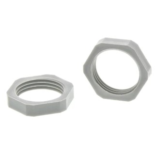 SIB Grey Fibreglass Reinforced Polyamide Cable Gland Locknut M20 Thread G4320010