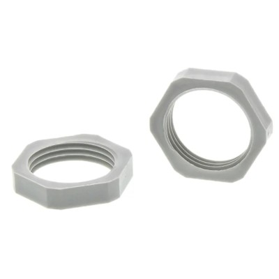 SIB Grey Fibreglass Reinforced Polyamide Cable Gland Locknut M20 Thread G4320010