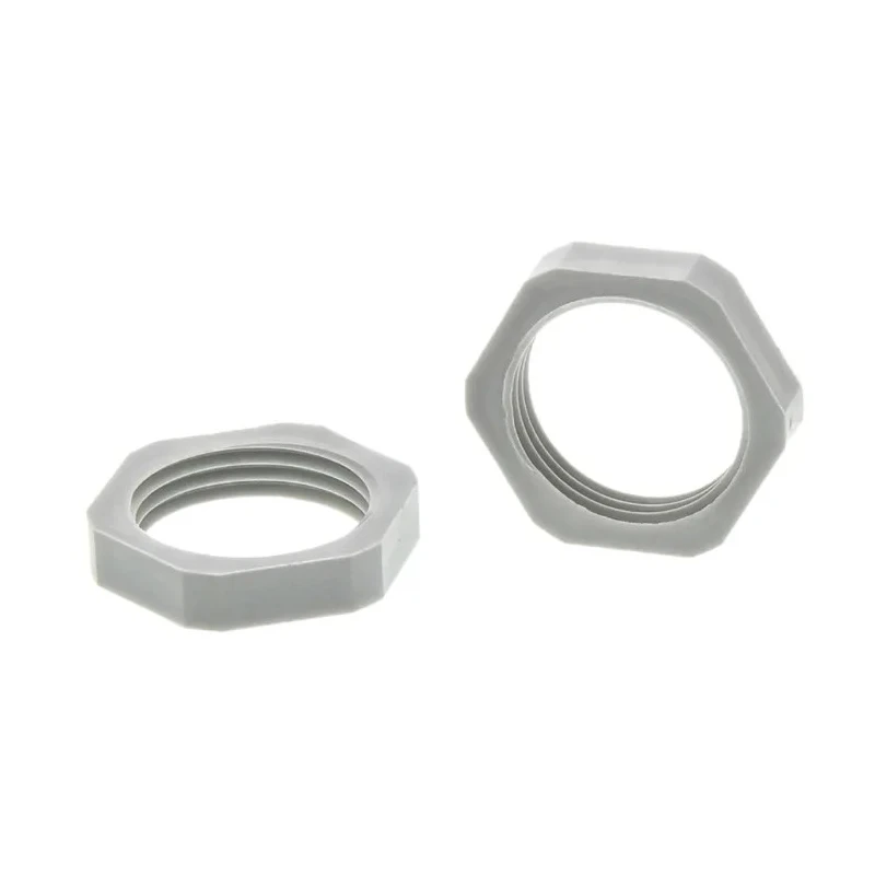 SIB Grey Fibreglass Reinforced Polyamide Cable Gland Locknut M20 Thread G4320010