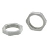 SIB Grey Fibreglass Reinforced Polyamide Cable Gland Locknut M20 Thread G4320010