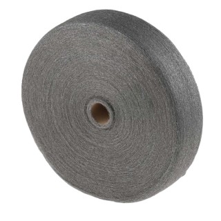 Norton Wire Wool Very Fine Steel Wool Roll 50mm Width, 3mm Thickness 63642593153