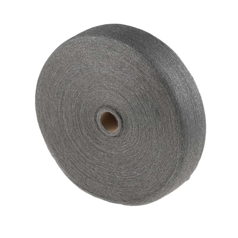 Norton Wire Wool Very Fine Steel Wool Roll 50mm Width, 3mm Thickness 63642593153
