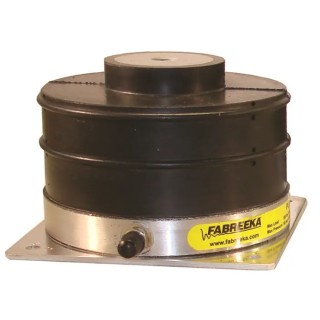 Fabreeka Pneumatic Anti-Vibration Mount M12 Thread, 127 mm Diameter, 90 mm Height PLM6