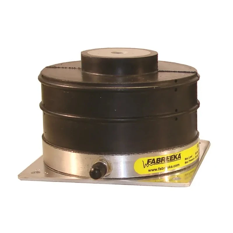 Fabreeka Pneumatic Anti-Vibration Mount M12 Thread, 127 mm Diameter, 90 mm Height PLM6