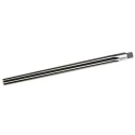 Dormer High Speed Steel Straight Flute Square Hand Reamer 12 mm Diameter, 18 mm Shank Diameter, 255 mm Length B90312.0