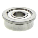 NMB Double Row Deep Groove Ball Bearing 4.77 mm ID, 12.7 mm OD, 3.96 mm Race Width, Flanged DDRF-3ZZRA5P24LY121