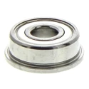 NMB Double Row Deep Groove Ball Bearing 4.77 mm ID, 12.7 mm OD, 3.96 mm Race Width, Flanged DDRF-3ZZRA5P24LY121